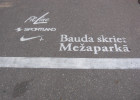 Mežaparkā bauda sportot