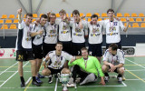 Foto: Latvijas Augstskolu florbola līgā uzvar RTU