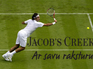 "Jacob's Creek" Vimbldonas spēlē uzvar lietotājs <b>Laffy</b>