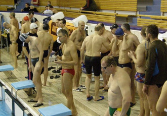Foto: Vecmeistaru peldēšanas sacensības "Baltic Amber Cup 2010"