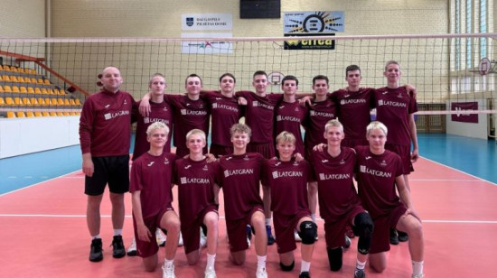 Latvijas U16 izlase ar uzvaru sāk Eiropas čempionāta finālturnīru
