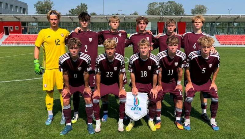 Latvia U-17 Football Team Wins Tournament in Moldova After Defeating Azerbaijan