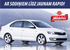 Akcijas "Ar sodiņiem līdz jaunam Škoda Rapid" finālisti 2013