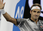 Federers rotaļājoties izskolo Berdihu