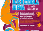 Basketbola diena 2.aprīlī tirdzniecības centrā "Domina Shopping"