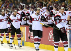 Latvija provizoriskajā IIHF pirmsturnīra rangā palaiž priekšā Dāniju