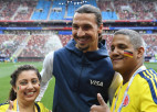 Zlatans: "Es pārņēmu pasauli, tagad to dara Zviedrijas izlase"