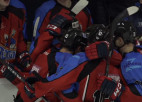 Video: "Zemgale/LLU" ar trīs vārtu pārsvaru uzveic OHL vicelīderus