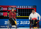 Debiju paralimpiskajās spēlēs Latvijas ratiņkērlingisti noslēdz 9.vietā