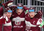 IIHF spēka rangā Latvijas hokeja izlase noslīd uz 14. pozīciju