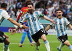 Mesi un Fernandesa meistarstiķi nokārto svarīgu Argentīnas uzvaru pār Meksiku