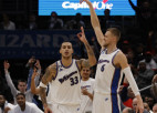Maiņu laiks NBA: ''Wizards'' mērķē noturēt līderu trio, Dalasai jāspēcina sastāvs