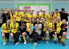 "Rubene" triumfē Latvijas un Igaunijas sieviešu florbola līgā