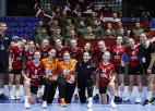 Latvijas handbolistēm Eiropas U-19 čempionātā sakāve mačā pret Somiju