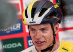 UCI Pasaules tūres komanda par aizskarošu žestu no sacensībām atstādina igauni Mihkelu