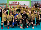 1. līgas bronzu izcīna "Rīgas Lauvu" meitenes