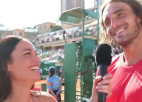 Video: Cicipass nezināja, kāpēc Zendaja intensīvi apmeklē tenisa mačus