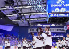 Latvijas hokeja izlase Rīgā ielidos šovakar, sagaidīšanas pasākuma rīt tomēr nebūs