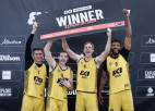 "Miami" 3x3 basketbolisti izcīna otro "Masters" uzvaru sezonā