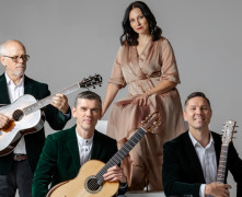 Akustisko ģitāru trio «AG 3’o» un Aija Vītoliņa aicina  uz Ziemassvētku koncertiem «Kā circenītis aizkrāsnē…»