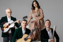Akustisko ģitāru trio «AG 3’o» un Aija Vītoliņa aicina  uz Ziemassvētku koncertiem «Kā circenītis aizkrāsnē…»