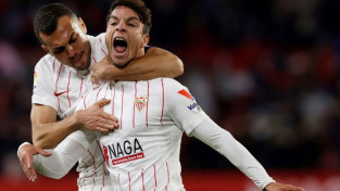 ''Atletico'' brīnumaini atspēlējas un uzvar, ''Sevilla'' vēlreiz zaudē vērtīgus punktus