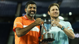 Bopanna un Ebdens Austrālijas atklātajā tenisa čempionātā uzvar dubultspēlēs