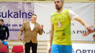 No Latvijas klubiem tikai "Lūši" uzvar Baltijas volejbola līgas 1/4 finālu pirmajās spēlēs