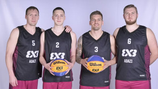 "Ādažu" 3x3 basketbolisti sasniedz "Challenger" ceturtdaļfinālu