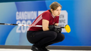 Eiropas čempionātā pēdējā endā zaudē arī Latvijas sieviešu kērlinga izlase