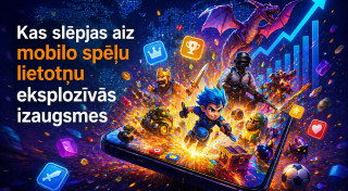 Kas slēpjas aiz mobilo spēļu lietotņu eksplozīvās izaugsmes