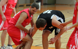 Foto: "SEB bankas" basketbolistiem ceturtā uzvara piecās spēlēs Banku kausā