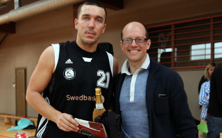 Foto: Banku kausa labākie basketbolisti un komandas saņem balvas