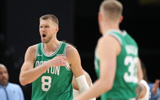 Ar spēcīgu sniegumu mājās "Celtics" un Porziņģis liek pamatus titula izredzēm