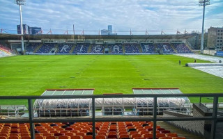 "Riga FC": Ieguldīts ļoti daudz, lai "Skonto" stadionā derbijs būtu jau aprīlī