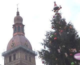 Video: Šodien muzikālā pasākumā iedegs galveno Rīgas Ziemassvētku egli