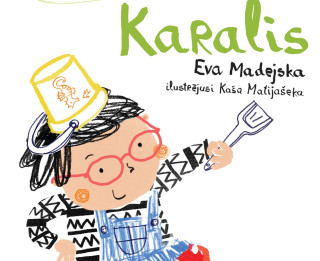 Izdota bērnu grāmata no Polijas "Karalis"