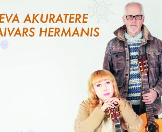 Ieva Akuratere un Aivars Hermanis aicina uz koncertiem “Ziemas dārzs”