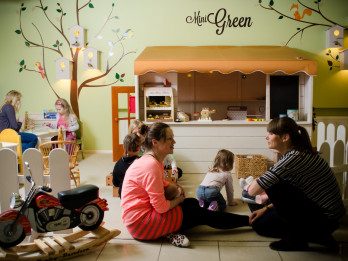 Foto: Ekoloģiskā uztura restorāns Mini Green- vieta, kur mīl bērnus