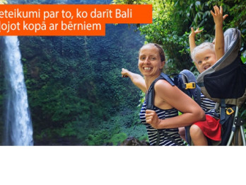 5 ieteikumi, ko darīt Bali, ceļojot kopā ar bērniem