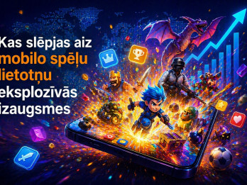 Kas slēpjas aiz mobilo spēļu lietotņu eksplozīvās izaugsmes