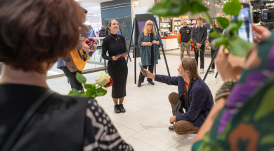 Atklāta mūzikas un mākslas festivāla “BILDES” izstāde “PUNKTOJAM!”