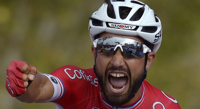 Francūzis Buanī sprintā izcīna uzvaru "Vuelta a Espana" sestajā posmā