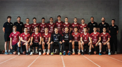 Latvijas U20 handbola izlase EČ sāks ar cīņām pret Lielbritāniju un Slovākiju