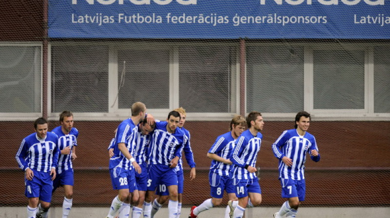 "Liepājas Metalurga" futbolisti
Foto: Romāns Kokšarovs, Sporta Avīze/f64.