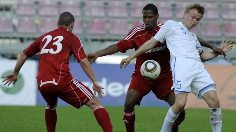 "Skonto" futbolisti šodien parādīja līderu cienīgu spēli
Foto: Romāns Kokšarovs, Sporta Avīze/F64.