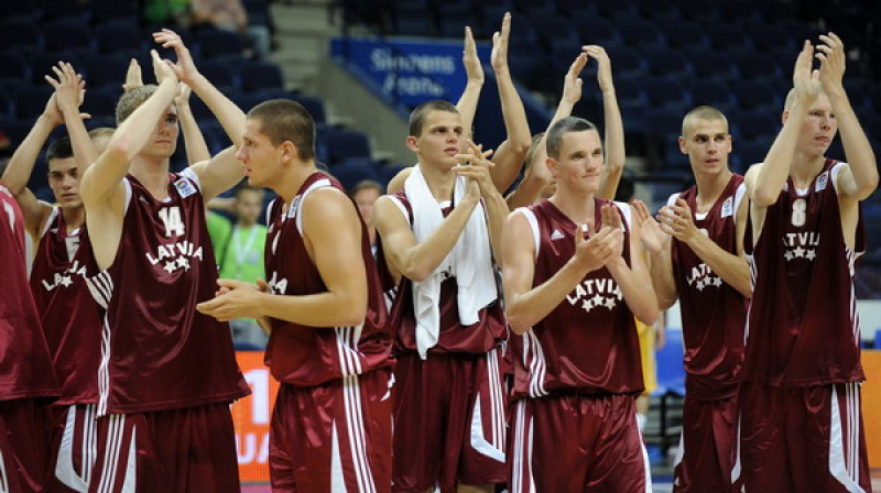 Latvijas U-18 izlase
Foto: Romāns Kokšarovs, Sporta Avīze/f64.