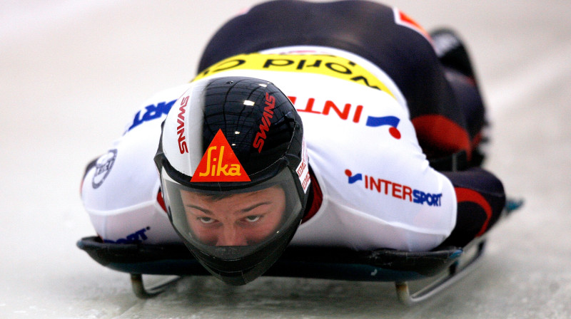 Martins Dukurs vienas sezonas laikā lūkos iegūt Eiropas čempiona, pasaules kausa un olimpiskā čempiona titulus
Foto: AP/Scanpix