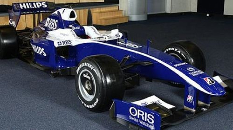 Tāda šogad izskatīsies "Williams" formula
Foto: www.formula1.com