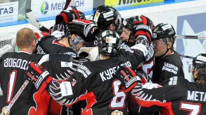 "Avangard" hokejisti
Foto: ITAR-TASS